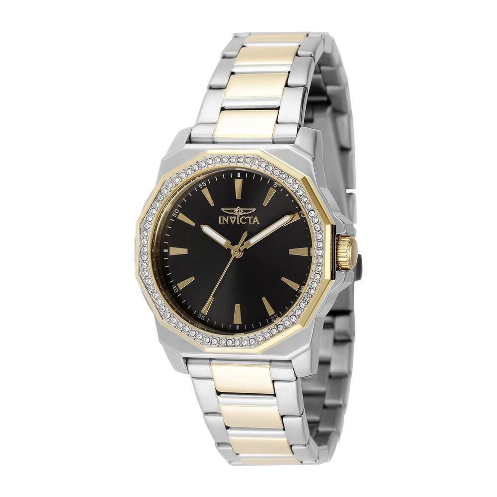NWT Invicta 49112 Speedway | 3-Hand | Black | Women's Watch
